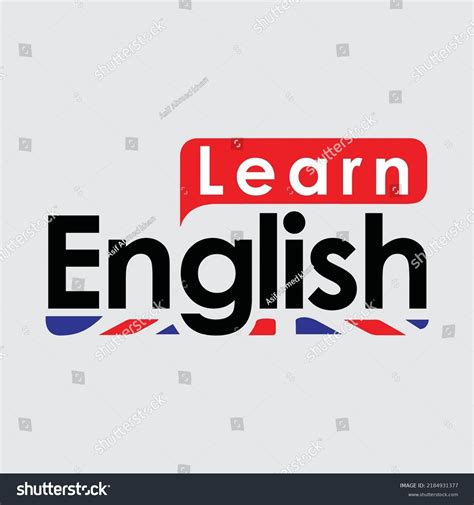 logo learn english images stock   objects vectors