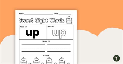 words worksheet worksheets  kindergarten