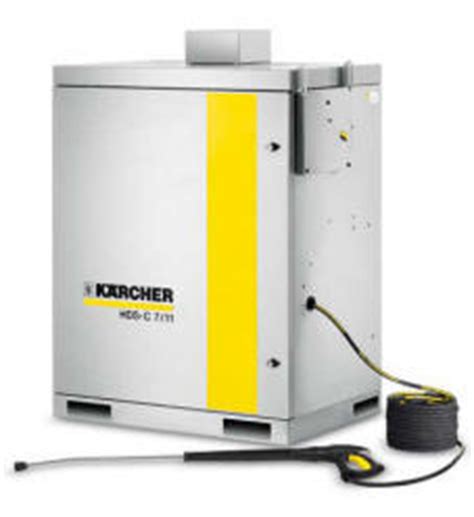 karcher stationary hot water high pressure cleaners