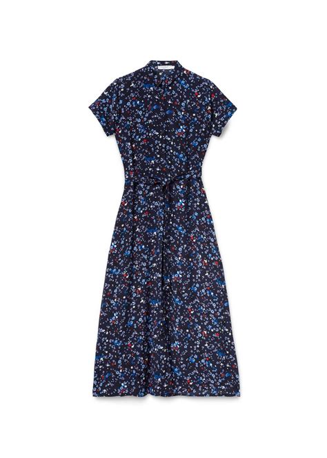 flower long dress costes fashion mode lange jurken mouwen jurk