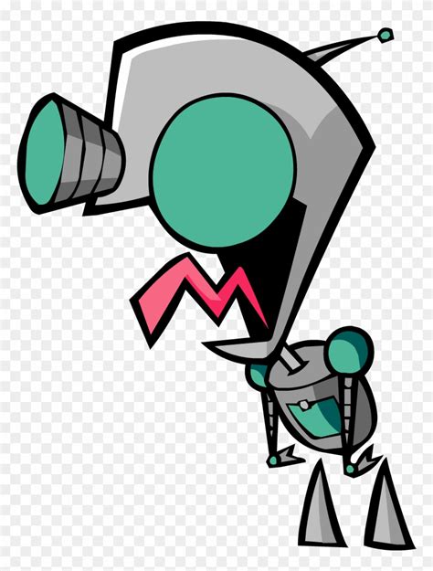 Gir Invader Zim Characters Robots Characters Fictional