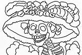 Catrina Coloring La Para Colorear Pages Dead Muertos Dia Activities Dibujos Craft Skull Los Calaveras Imagenes Mexicanas Día Jays Calavera sketch template