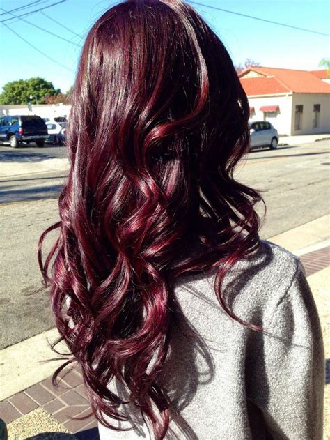burgundy hair color hairstyles
