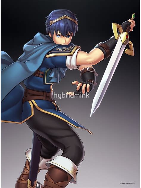 marth ultimate photographic print  hybridmink redbubble
