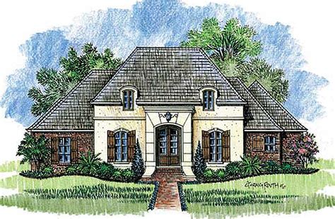 bed country french home plan sm architectural designs house plans