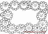 Coloring Pages Frames Treehut Frame Colouring Flower Floral Set Therapy Swati Sharma sketch template