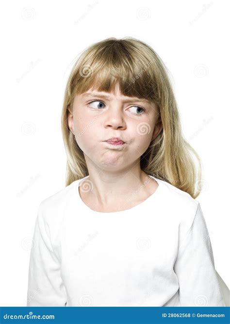 angry girl stock photo image  expression hair human