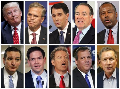 republican debate   happened top  candidates face