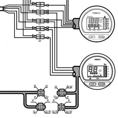 yamaha multifunction gauge wiring diagram