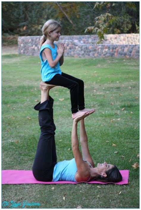 easy partner yoga poses  kids yoga poses