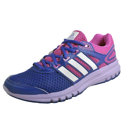 adidas duramo  womens running shoes fitness gym trainers purple