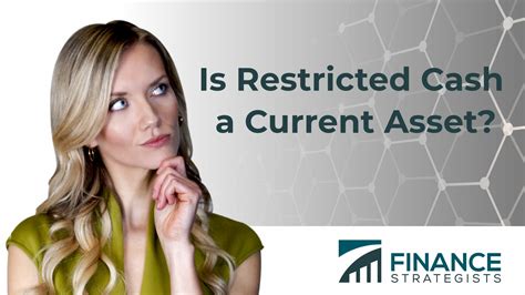 restricted cash  current asset finance strategists