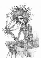 Edward Scissorhands Coloring Deviantart Search Pages Again Bar Case Looking Don Print Use Find sketch template