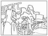 Batman Pages sketch template