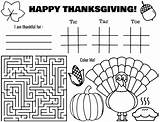Thanksgiving Printable Activities Placemats Placemat Printables Activity Kids Coloring Printablee Via Year sketch template