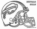 Coloring Nfl Pages Football Helmet Logo Teams Sports Buffalo Printable Logos Drawing College Outline Helmets Cowboys Colts Team Dallas Bay sketch template