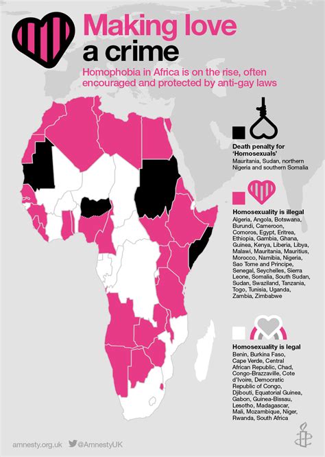 mapping anti gay laws in africa amnesty international uk