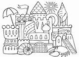 Coloring Pages Adult Castle Printable Color Kids Detailed Colouring Sheets Fun Grown Book Cool Ups Beach Books Adults Number Print sketch template
