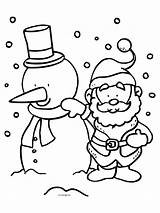 Sneeuwpop Kerst Kerstman Sneeuwpoppen sketch template