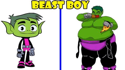 Teen Titans Go Characters Fat Version All Characters
