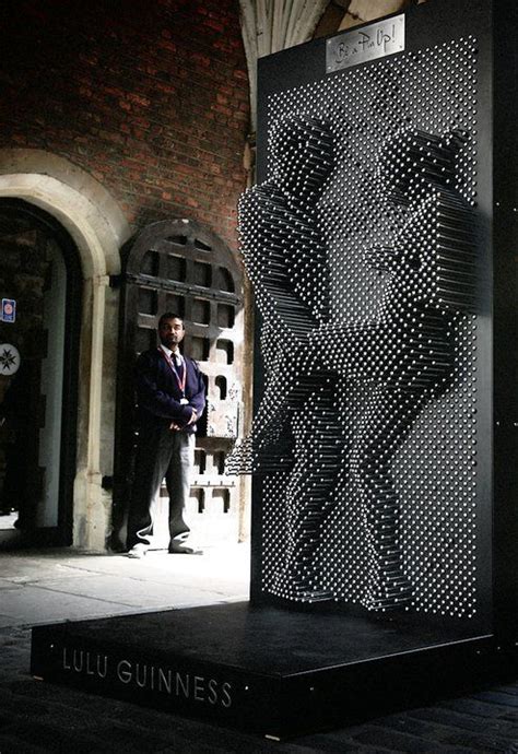Lulu Guinness Created This Human Sized Pin Toy Most Images Are Like