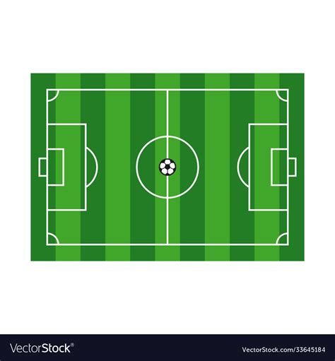 playing field template design royalty  vector image