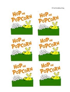 hop  popcorn labels fair winds teaching dr seuss snacks popcorn