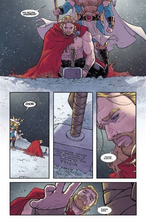 Thor 1 Preview Shows First Comic Appearance Of Female