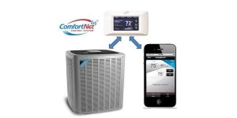 daikin releases  comfortnet thermostats mobile app  inverter tech systems hvacp