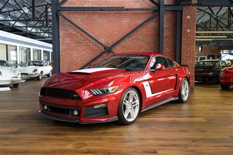 ford roush mustang red  richmonds classic  prestige cars storage  sales