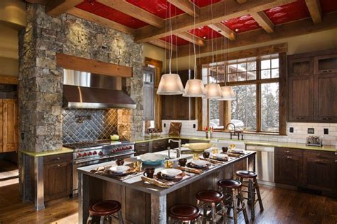 charming modern rustic kitchen design ideas