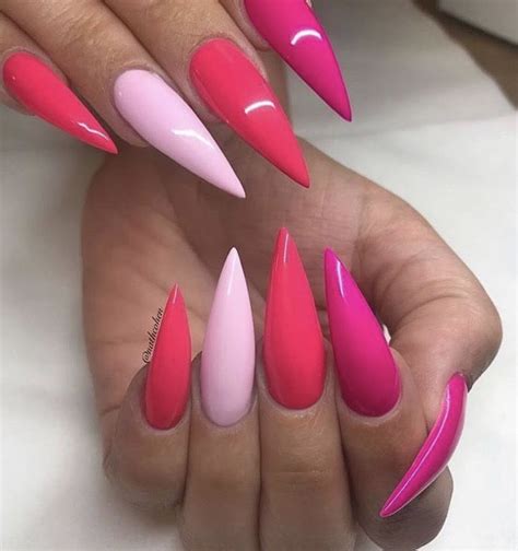 Pin By Arica On Makeupandclaws Pink Nails Neon Nails