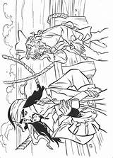 Pirates Caribbean Coloring Pages Pirate Kids Fun Adult sketch template