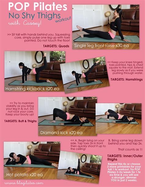 Another Killer Thigh Workout Just For You Blogilates