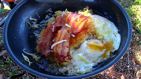 Bacon And Egg Breakfast On The Firebox Camp Stove And Coffee Video