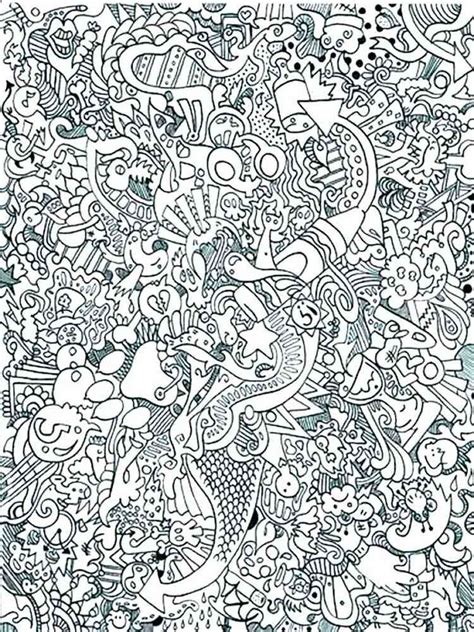 printable hard coloring pages  adults