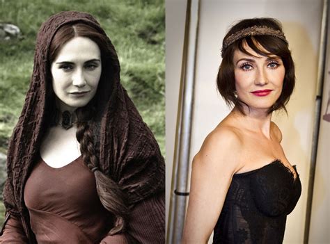 Carice Van Houten As Melisandre From Game Of Thrones Stars In And Out Of