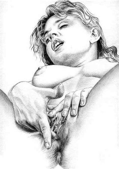 Art Woman Masturb Drawing 02  In Gallery Female