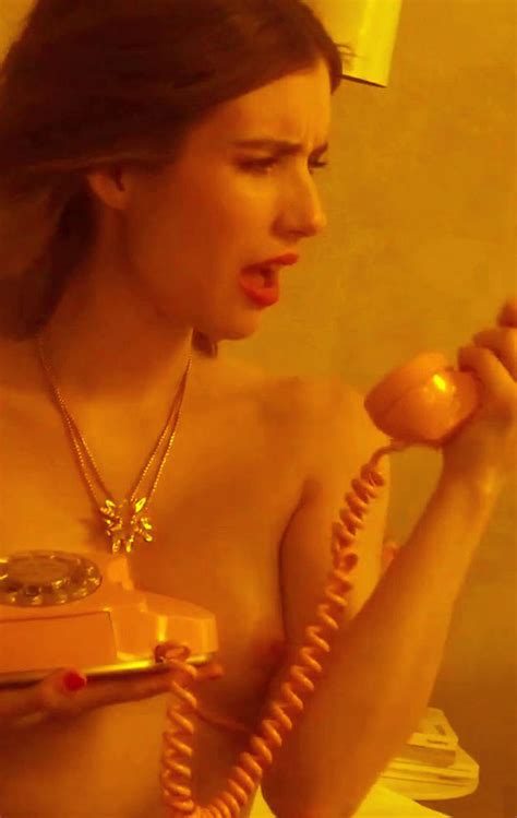 emma roberts topless in cosmo taxi driver movie