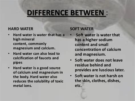 the difference between hard and soft water suck dick videos