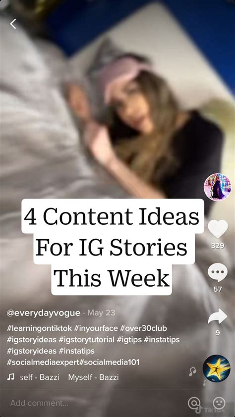 content ideas  ig stories  week  immersive guide