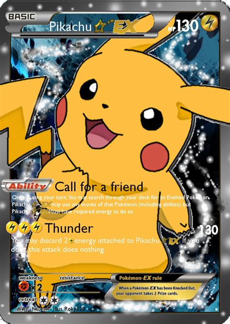 images  printable pokemon cards pikachu mega pikachu  card