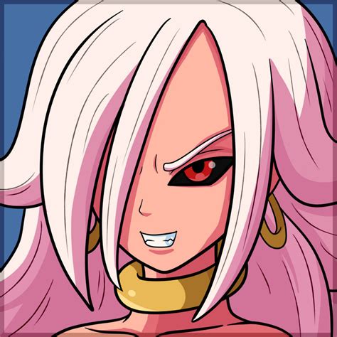 Dragon Ball Fighterz Evil Android 21 Avatar Icon By