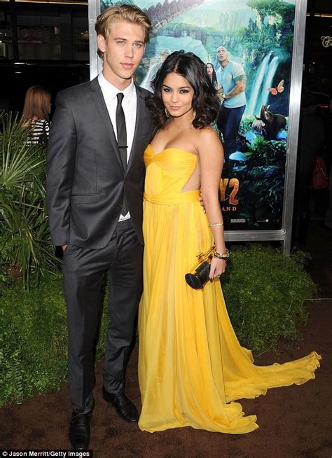 Vanessa Hudgens Is Cheerful In Canary Yellow At Premiere Of Journey 2