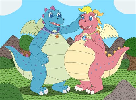 ord and cassie the big dragons by mcsaurus on deviantart