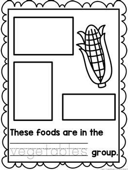 food groups printable worksheets mini book posters mini