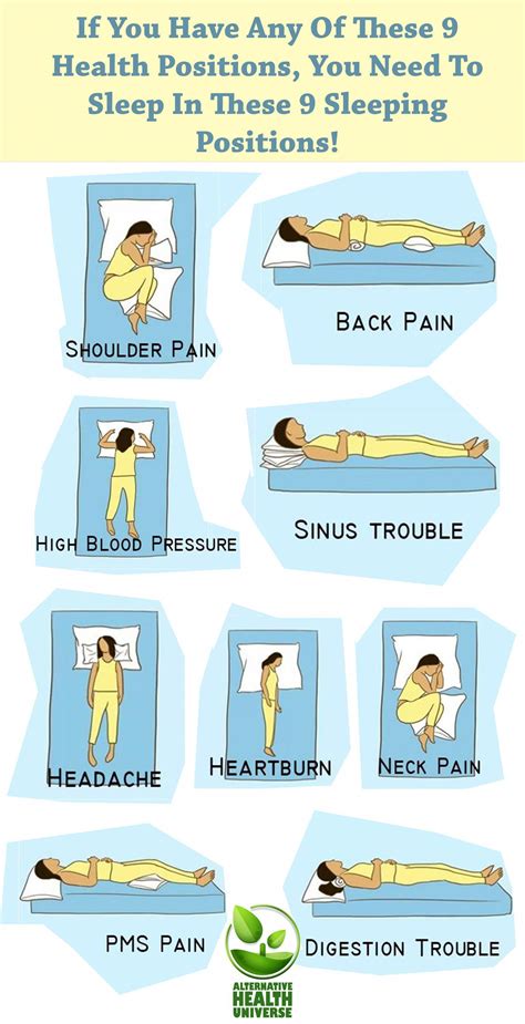 health positionsyou   sleep
