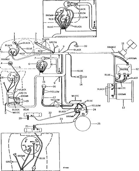 john deere   volt wiring diagram   volt alternator wiring diagram wiring forums
