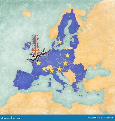 brexit united kingdom  european union stock illustration image