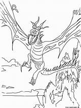 Dragon Coloring Pages Train Fury Night Flying Printable Drawing Games sketch template
